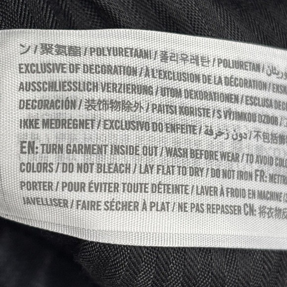 NWT Abercrombie Fitch 90s Straight Ultra High‎ Rise Jeans Denim/Leather  31/12s - Picture 14 of 14